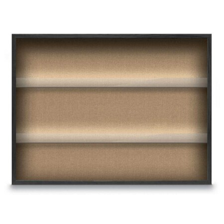 United Visual Products Outdoor Enclosed Combo Board, 48"x36", White Frame/Green & Buff UVCB4836ODW-GREEN-BUFF